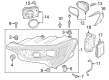Diagram for Audi e-tron S Sportback Headlight - 4KE-941-781-B