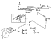 Diagram for Audi A4 Quattro Windshield Washer Nozzle - 3B9-955-985-A