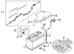 Diagram for Audi Battery Cable - 8K1-971-225-H