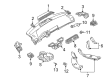 Diagram for Audi RS4 Grille - 8E0-819-794-B-1GK