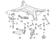 Diagram for Audi S8 Crossmember Bushing - 4E0-505-145-A