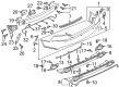 Diagram for Audi RS7 Bumper Cover - 4G8-807-067-AK-GRU