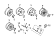 Diagram for Audi A8 Quattro Wheel Cover - 4B0-601-165-A-Z17