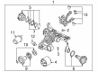 Diagram for Audi A6 Quattro Transmission Sensor - 0B0-598-080