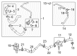 Diagram for Audi A3 Water Pump - 5Q0-965-561-B