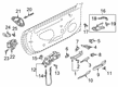 Diagram for Audi Door Latch Cable - 8W8-837-085-B