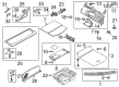Diagram for Audi Q6 e-tron Interior Lights - 8J0-947-409-B