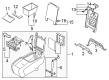 Diagram for Audi Q7 Center Console - 4L0-863-242-L-YNX