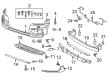 Diagram for Audi Q3 Bumper Cover - 8U0-807-065-AB-GRU