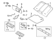 Diagram for Audi TT Sun Visor - 8J8-857-551-B-24A