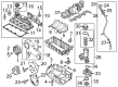 Diagram for Audi A3 Intake Manifold - 03L-129-711-E