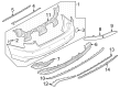 Diagram for Audi S5 Bumper Reflector - 8W0-945-105-AC