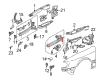 Diagram for Audi Allroad Quattro Frame Rail - 4Z7-805-204-A