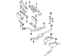 Diagram for Audi 100 Quattro Exhaust Pipe - 4A0-253-301-C