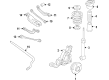 Diagram for Audi Bump Stop - 4M0-512-131-G