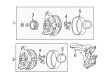 Diagram for Audi A8 Quattro Alternator - 079-903-015-R