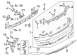 Diagram for Audi Bumper Cover - 8V4-807-067-L-GRU