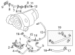Diagram for Audi Transmission Oil Cooler Hose - 4G0-121-445-AB