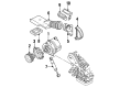Diagram for Audi V8 Quattro Air Duct - 441-903-421-A