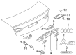 Diagram for Audi S3 Emblem - 8V7-853-742-2ZZ