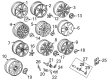 Diagram for Audi Wheel Cover - 4B0-601-170-A-7ZJ