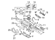 Diagram for Audi TT Quattro Shift Linkage Boot - 8N0-711-115-A