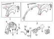 Diagram for Audi S7 Wheelhouse - 4G8-810-172-B