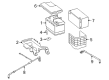 Diagram for Audi A3 Battery Cable - 1K0-971-228-M