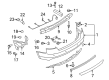 Diagram for Audi A5 Bumper Cover - 8T0-807-303-A-GRU