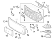 Diagram for Audi Q8 Grille - 4M8-853-651-AM-RN4