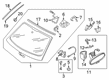 Diagram for Audi S8 Car Mirror - 8W0-857-511-F-9B9