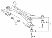 Diagram for Audi Crossmember Bushing - 5Q0-505-145-J