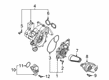 Diagram for Audi Q3 Water Pump - 06L-121-012-M