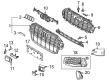 Diagram for Audi Emblem - 4M0-853-605-T94
