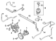 Diagram for Audi Power Steering Pump Pulley - 059-145-255-J