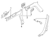 Diagram for Audi Allroad Quattro Pillar Panels - 4B0-867-768-C-8SP