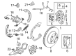 Diagram for Audi e-tron GT Brake Pads - 9J1-698-451-E
