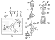 Diagram for Audi TT RS Quattro Strut Housing - 8J0-413-029-N