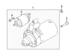 Diagram for Audi A4 Starter - 06Q-911-024