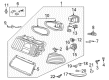 Diagram for Audi Headlight Bulb - N-101-301-01
