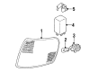 Diagram for Audi S6 Light Socket - 893-941-669