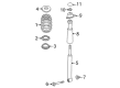 Diagram for Audi S3 Strut Housing - 5WA-513-045-C