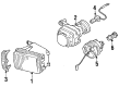 Diagram for Audi 80 Light Socket - 813-972-923