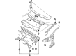 Diagram for Audi 100 Quattro Grille - 4A1-819-417-01C