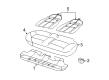 Diagram for Audi RS4 Seat Cushion - 8E9-885-375-E