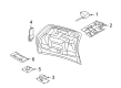 Diagram for Audi S4 Antenna Cable - 8H5-035-550-AA