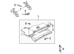 Diagram for Audi S6 Glove Box - 4B1-880-302-F-1VE