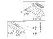 Diagram for Audi Q5 Emblem - 4H0-103-940