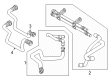 Diagram for Audi SQ6 e-tron Coolant Pipe - 85E-122-073-A
