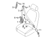 Diagram for Audi A7 Quattro Seat Belt - 4G8-857-706-G-DBG